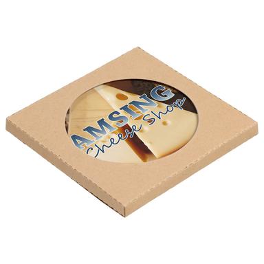 Cobblestone Absorbent Coaster with Cork Base