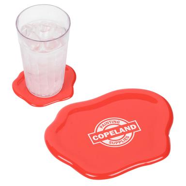 Splash O' Color PVC Coaster