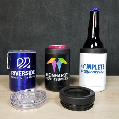 Coventry 12 oz Vacuum Insulated Stainless Steel Tumbler + Can Cooler