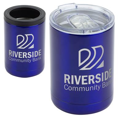 Coventry 12 oz Vacuum Insulated Stainless Steel Tumbler + Can Cooler