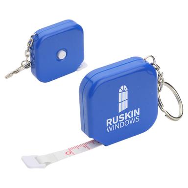 Square 5' Tape Measure with Key Chain
