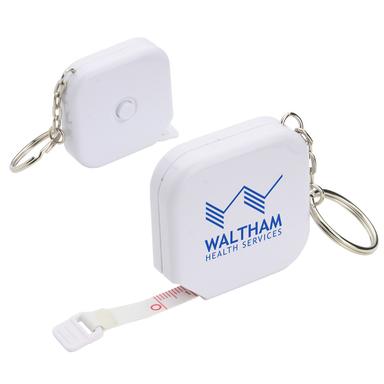 Square 5' Tape Measure with Key Chain