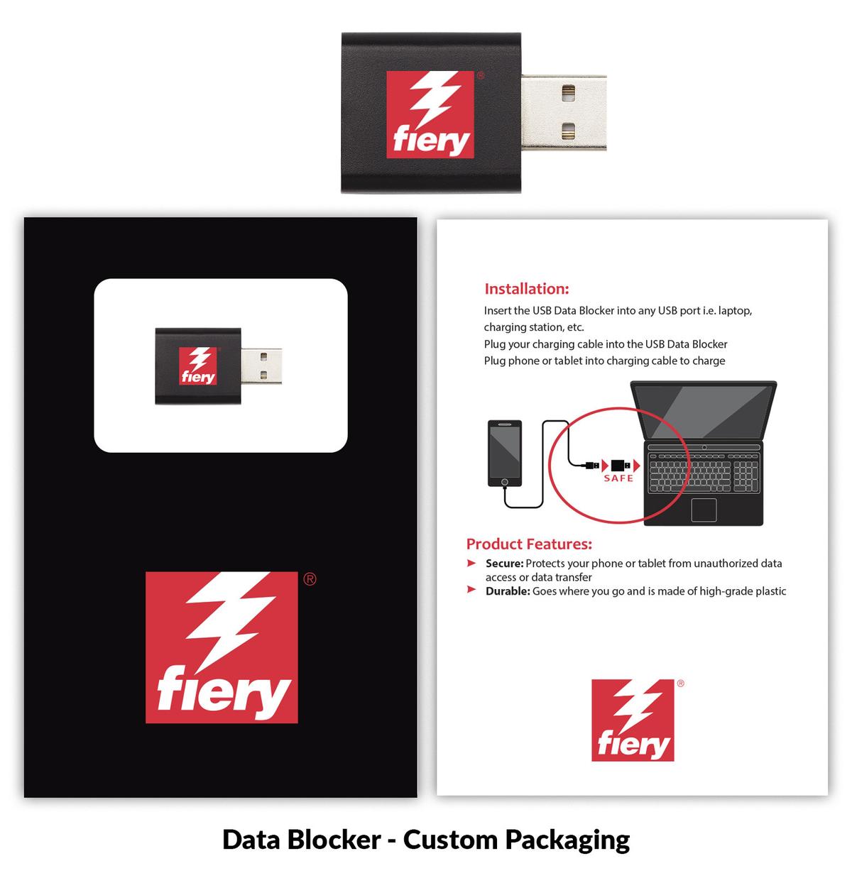 USB Data Blocker Black