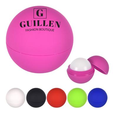 RUBBERIZED LIP MOISTURIZER BALL