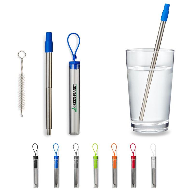 FESTIVAL TELESCOPIC DRINKING STRAW KIT