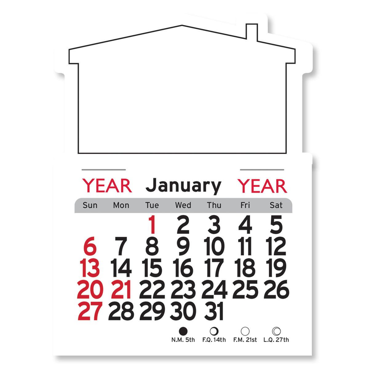 Adhesive Peel-N-Stick® - House