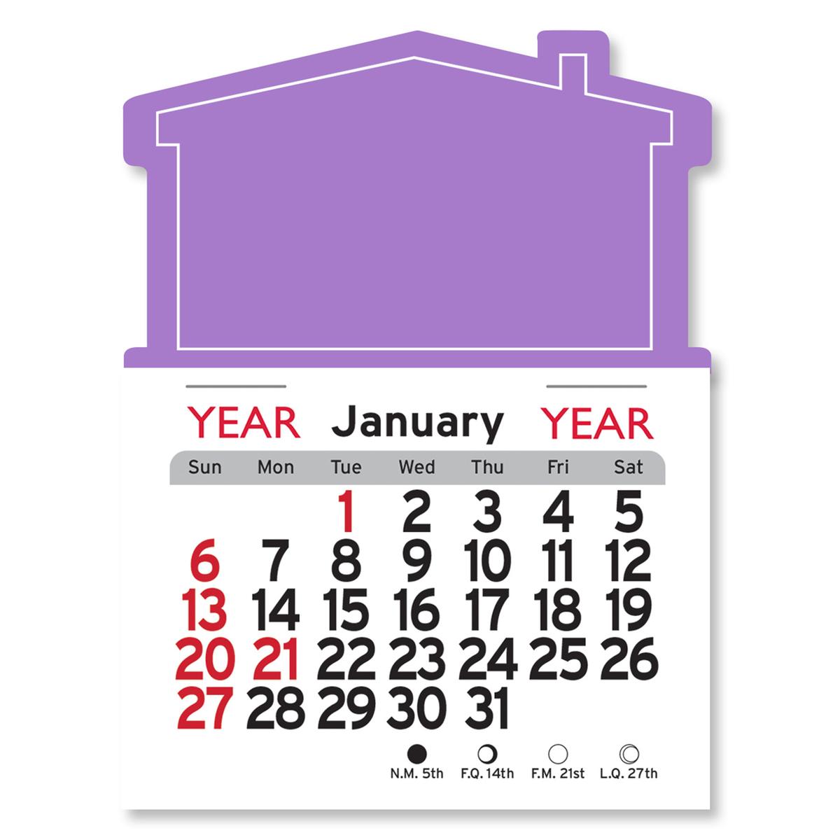 Adhesive Peel-N-Stick® - House