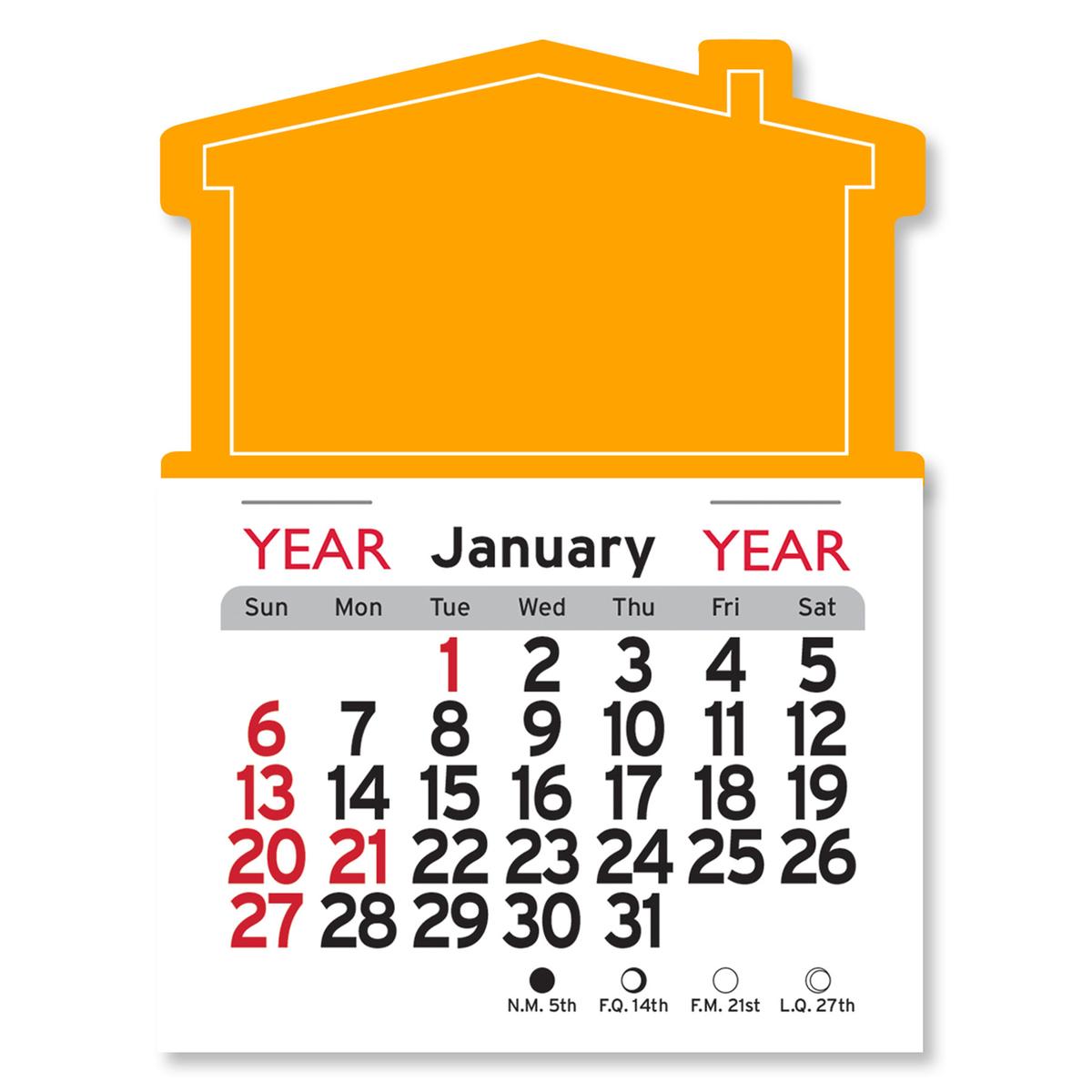 Adhesive Peel-N-Stick® - House