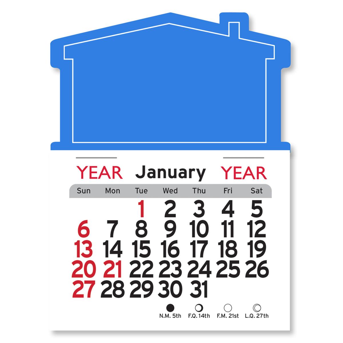 Adhesive Peel-N-Stick® - House