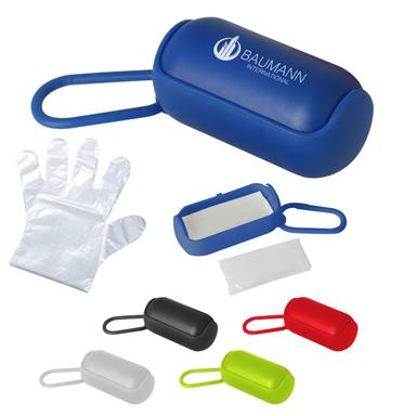 DISPOSABLE GLOVES IN CARRYING CASE
