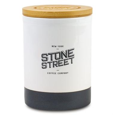 Aurora Bamboo Ceramic Coffee Canister