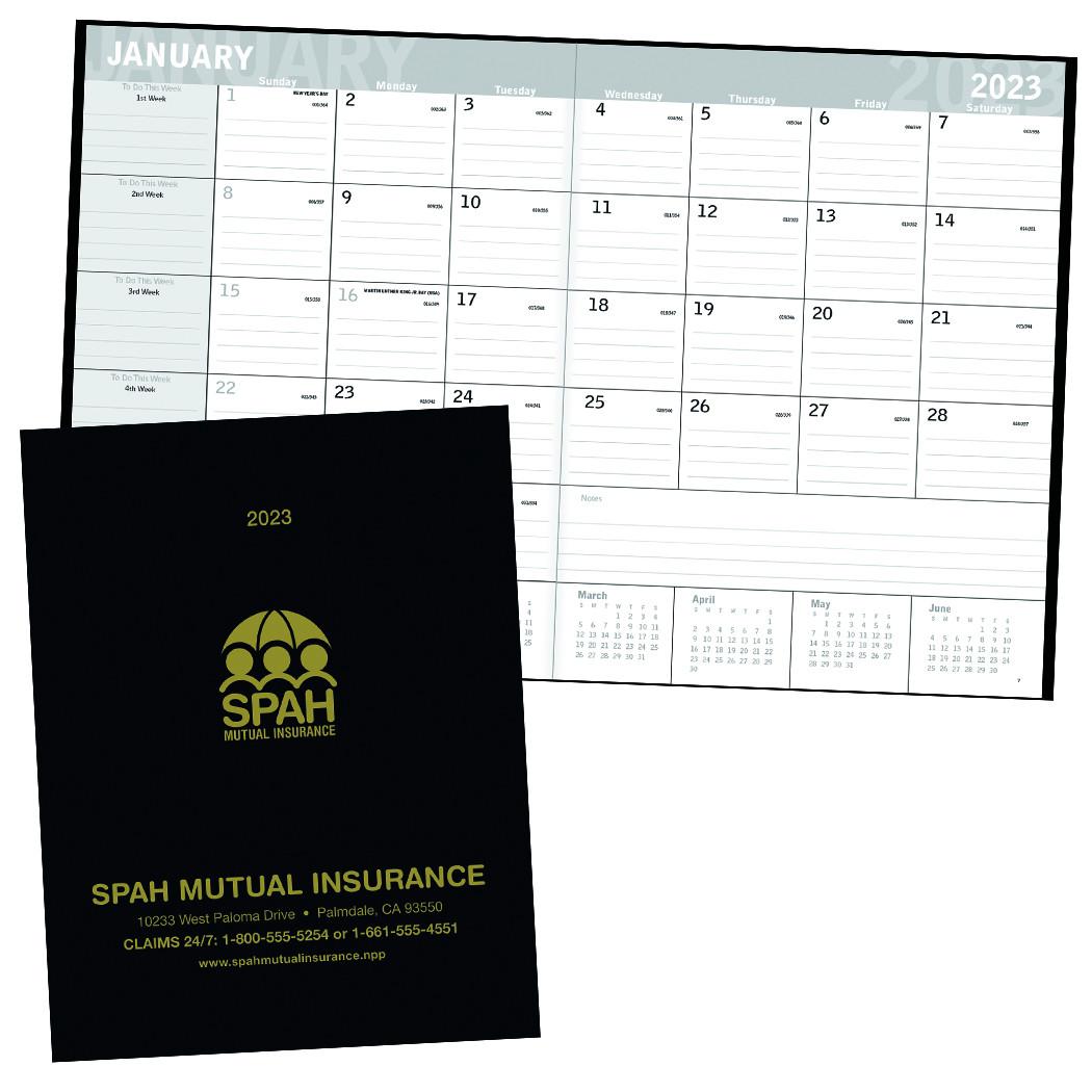 Classic Monthly Planner 2023