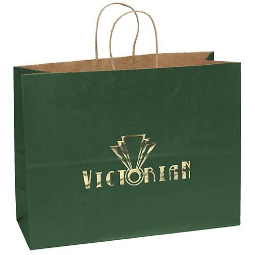 Judy Matte Paper Shopper - 16W x 6 x 12H