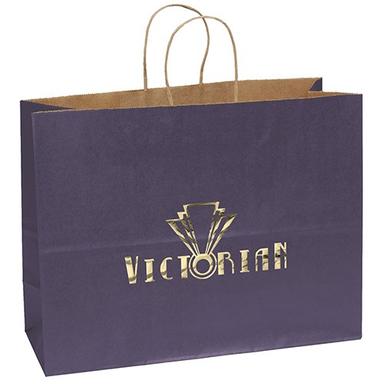 Judy Matte Paper Shopper - 16W x 6 x 12H