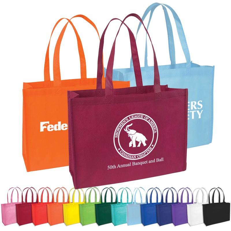 Promotional Trade Show Tote Bags 16"W x 12"H x 6"D