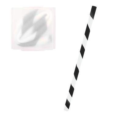 White w/Black