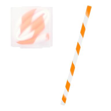 White w/Orange