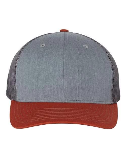 Heather Grey/ Cardinal/ Navy