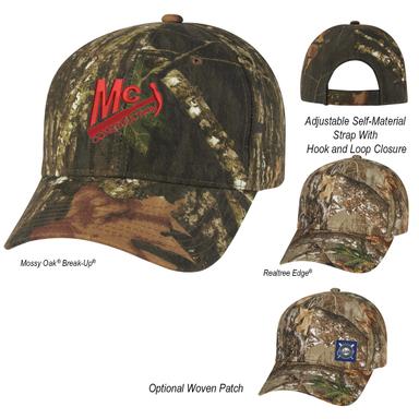 REALTREE® AND MOSSY OAK® HUNTER'S RETREAT CAMOUFLAGE CAP