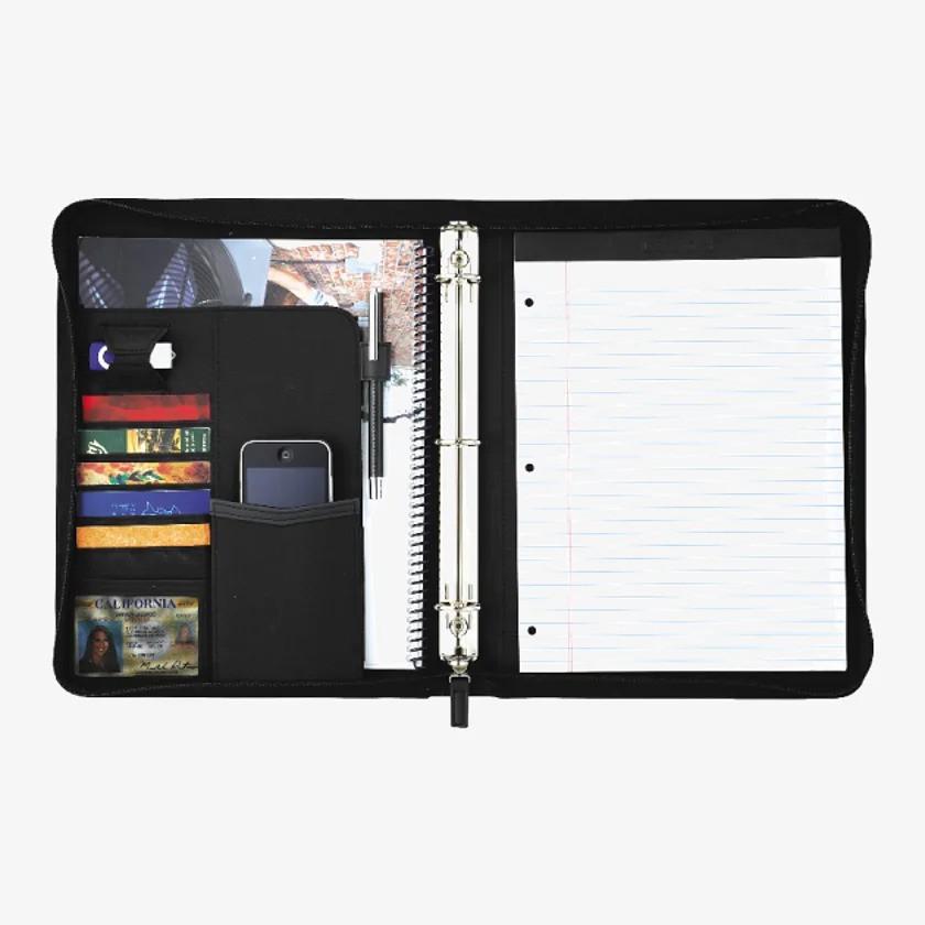 Pedova Zippered Padfolio