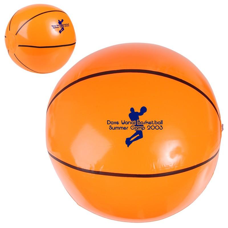 14" BASKETBALL BEACH BALL