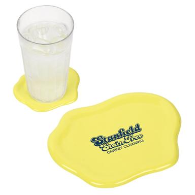 Splash O' Color PVC Coaster