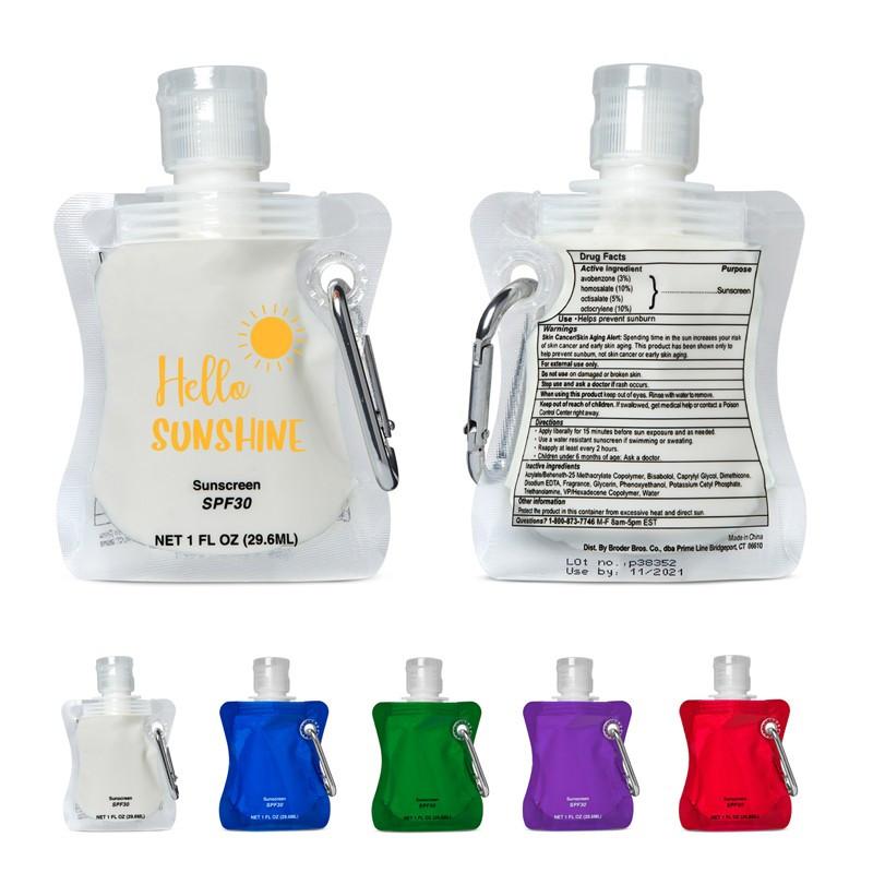 COLLAPSIBLE SUNSCREEN – SPF 30 - 1 OZ.